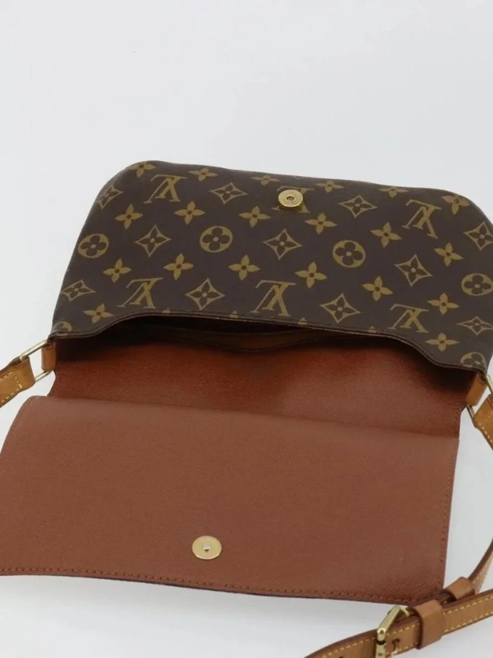 LOUIS VUITTON Monogram Musette Tango Short Strap Bag M51257 LV Auth 180787A